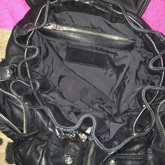 Alexander Wang Marti black backpack purse main image 4